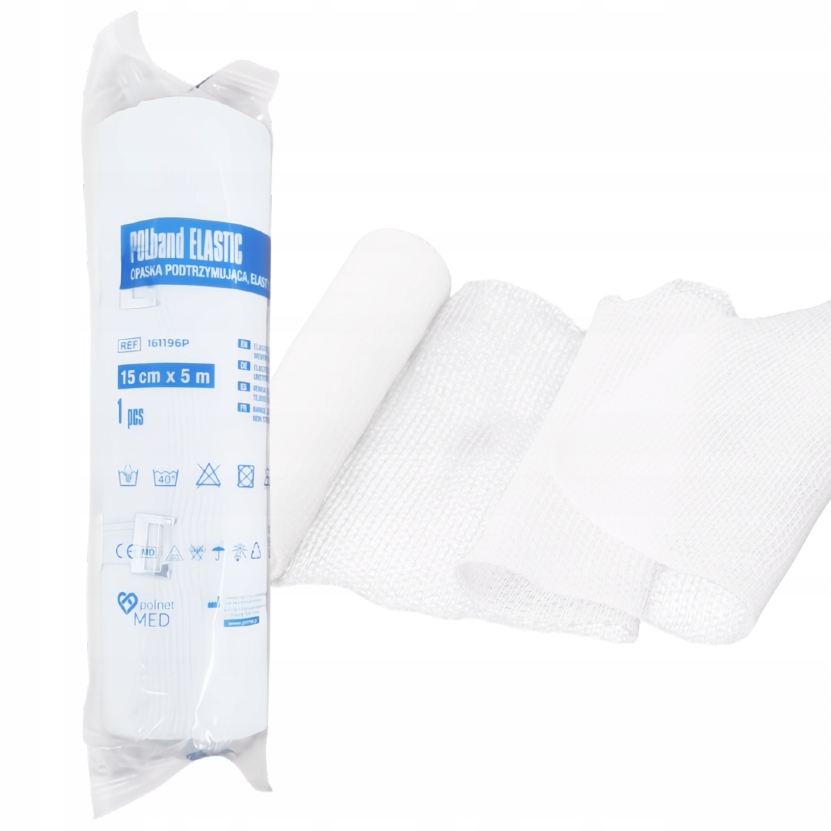 Bandă elastică 5 m * 15cm 1 buc POLband Elastic - Imagine 2
